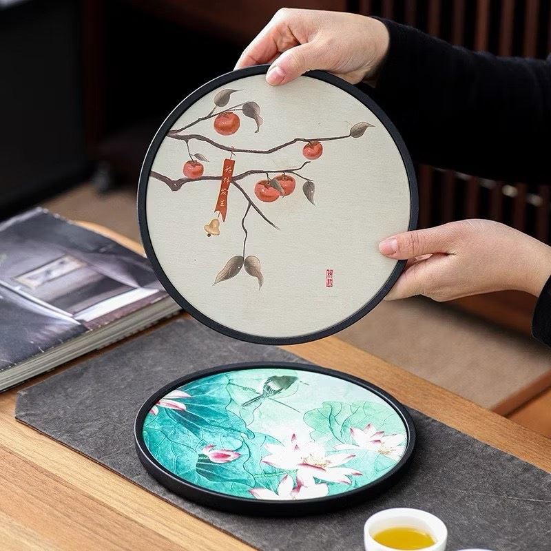 迪仕康禮品 | 吸水茶盤中式精緻泡茶必備(21.5*2.3CM)